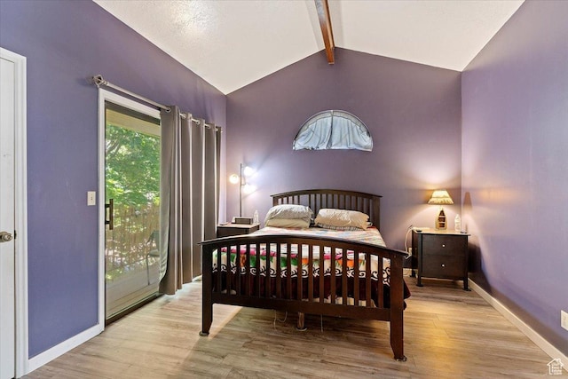 1423 S 1175 E Unit 1, Ogden, UT 84404 - bedroom with wood finished floors and access to outside