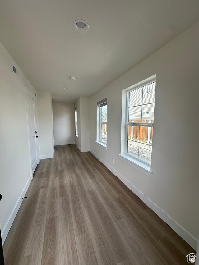 7846 S Holden St, Midvale, UT 84047 - empty room with baseboards and dark wood finished floors