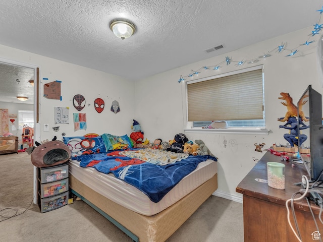 6126 S Middlewood Cir W, Salt Lake City, UT 84118 - carpeted bedroom with a textured ceiling
