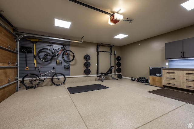 1773 E Longview Dr, Hideout, UT 84036 - exercise area with a garage
