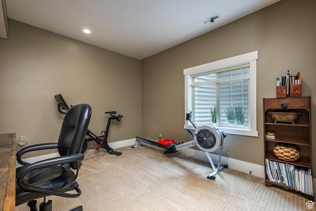 1773 E Longview Dr, Hideout, UT 84036 - exercise area with carpet flooring and recessed lighting