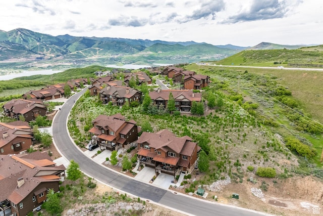 1773 E Longview Dr, Hideout, UT 84036 - aerial view of residential area with a mountainous background