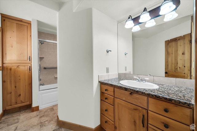393 N Crestline Cir, St George, UT 84790 - bathroom featuring vanity and bathtub / shower combination