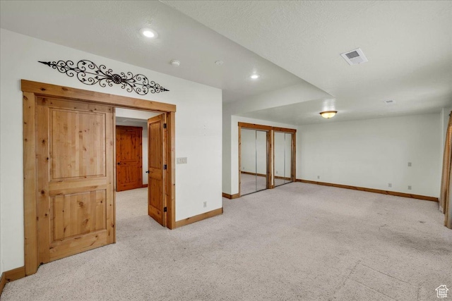 393 N Crestline Cir, St George, UT 84790 - finished basement with light colored carpet and recessed lighting