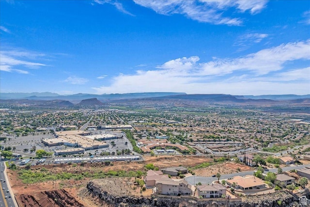 393 N Crestline Cir, St George, UT 84790 - aerial view of mountains