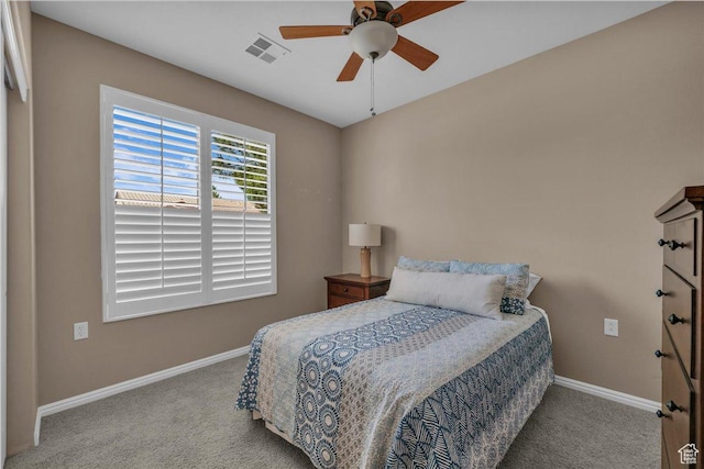 1621 W Wonderstone Dr, St George, UT 84790 - bedroom featuring carpet and a ceiling fan