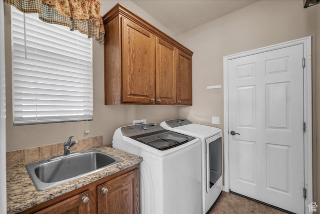 1621 W Wonderstone Dr, St George, UT 84790 - laundry room with washer and clothes dryer and cabinet space