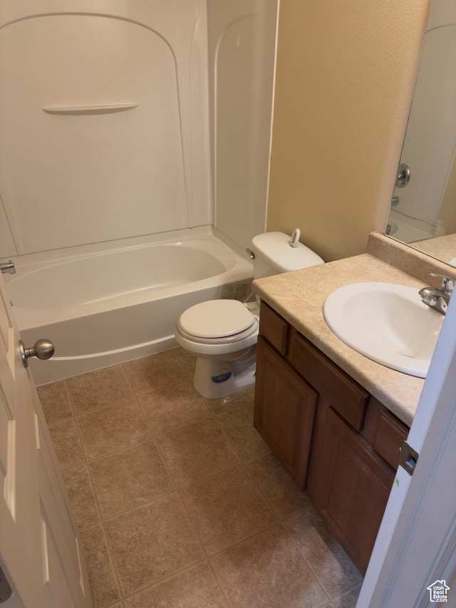 1513 W 190 N, Pleasant Grove, UT 84062 - bathroom featuring vanity, bathing tub / shower combination, and tile patterned flooring