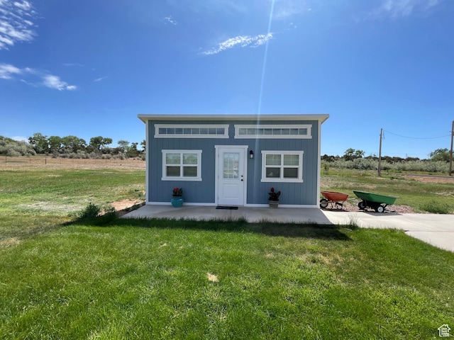 2156 W 4750 N, Roosevelt, UT 84066 - view of front of property with a front lawn and an outdoor structure