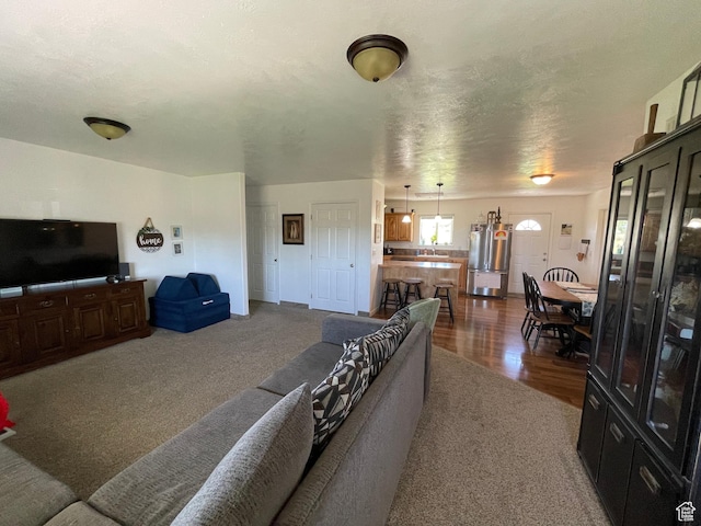 2156 W 4750 N, Roosevelt, UT 84066 - carpeted living area featuring a sink