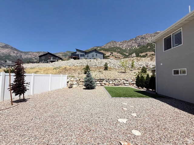 3052 N Mountain Rd, North Ogden, UT 84414 - view of yard featuring a mountain view