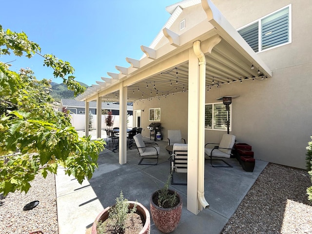 3052 N Mountain Rd, North Ogden, UT 84414 - view of patio featuring outdoor dining space
