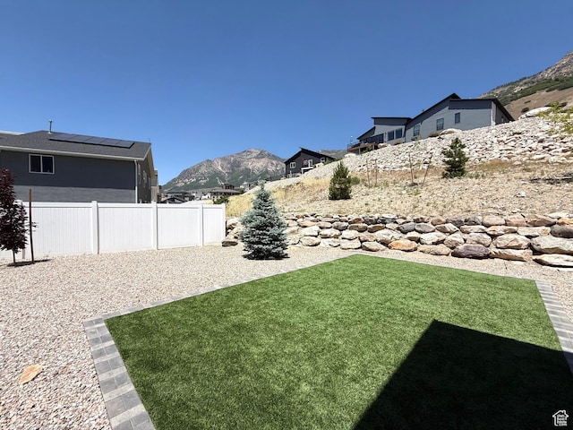 3052 N Mountain Rd, North Ogden, UT 84414 - view of yard with a mountain view