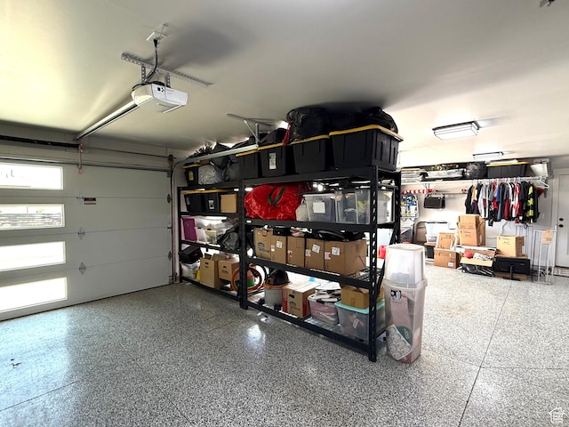 3052 N Mountain Rd, North Ogden, UT 84414 - garage with a garage door opener