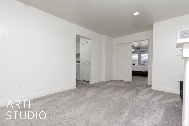 6297 S Zelda Dr, St George, UT 84790 - carpeted spare room with baseboards and a ceiling fan