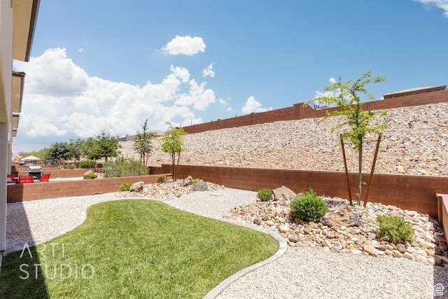6297 S Zelda Dr, St George, UT 84790 - view of fenced backyard