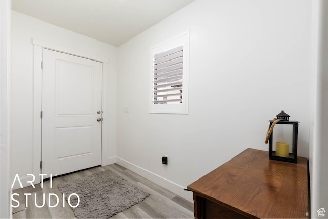 6297 S Zelda Dr, St George, UT 84790 - entryway featuring light wood finished floors and baseboards