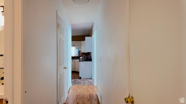 2617 S Ridgeland W, West Valley City, UT 84119 - corridor with light wood-style floors