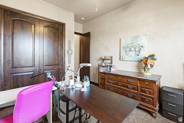 1883 S Purple Sage Dr, Washington, UT 84780 - office area featuring carpet flooring