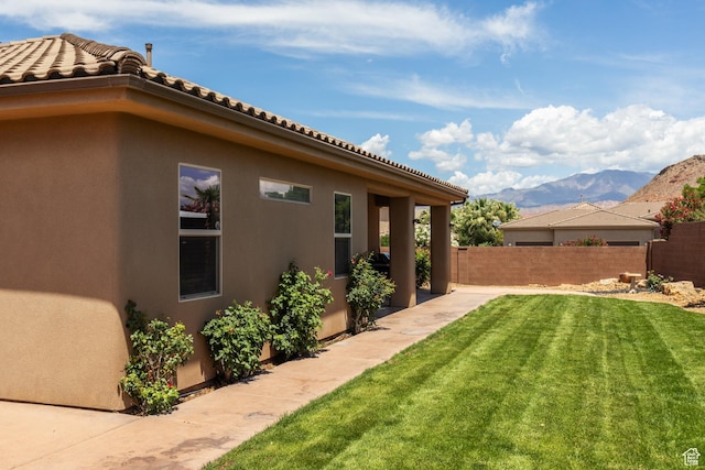 1883 S Purple Sage Dr, Washington, UT 84780 - view of yard featuring a mountain view