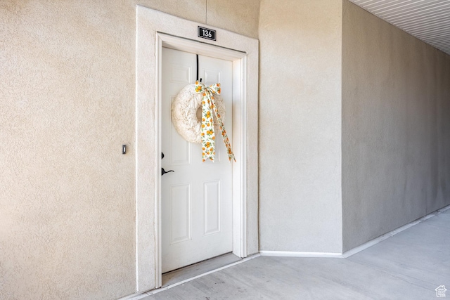 136 W Spring Hill Way Unit 801, Saratoga Springs, UT 84045 - view of exterior entry with stucco siding