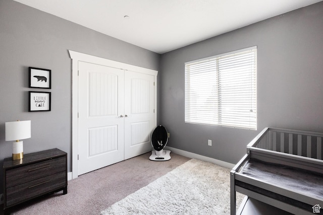 136 W Spring Hill Way Unit 801, Saratoga Springs, UT 84045 - bedroom featuring carpet floors and a closet
