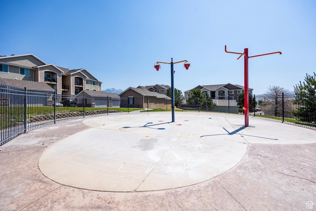 136 W Spring Hill Way Unit 801, Saratoga Springs, UT 84045 - view of sport court with a residential view