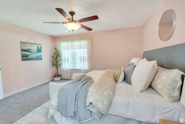 1408 W Westbridge Dr S, Provo, UT 84601 - carpeted bedroom featuring baseboards and ceiling fan