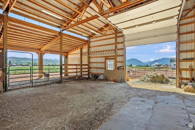 409 N 9000 E, Huntsville, UT 84317 - horse barn featuring a mountain view and a rural view