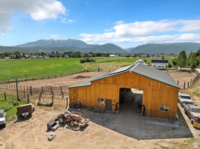 409 N 9000 E, Huntsville, UT 84317 - view of outbuilding with a mountain view, a rural view, and an exterior structure