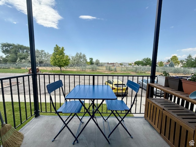 3677 S 2200 W Unit 41, West Valley City, UT 84119 - balcony with an outdoor living space