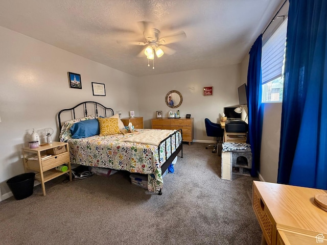 3677 S 2200 W Unit 41, West Valley City, UT 84119 - carpeted bedroom with an office area and ceiling fan