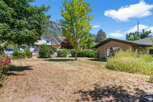 2317 N Timpview Dr E, Provo, UT 84604 - view of yard with a mountain view