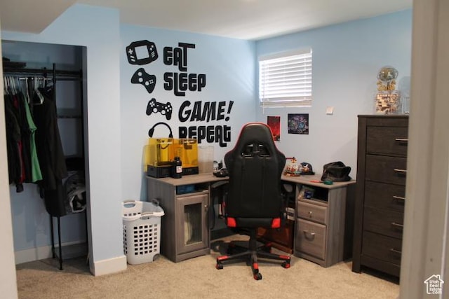 1268 E Edenbrook Dr, Sandy, UT 84094 - office space featuring light colored carpet and baseboards