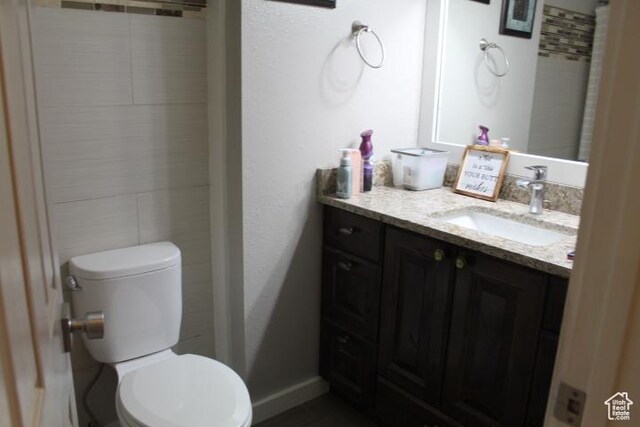 1268 E Edenbrook Dr, Sandy, UT 84094 - bathroom with vanity and toilet