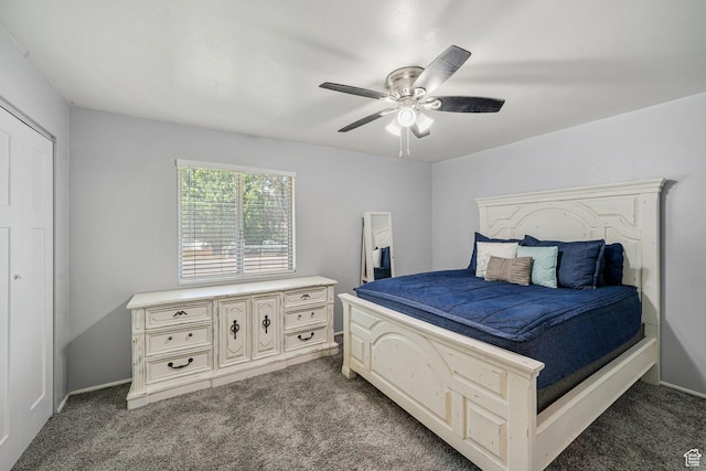 451 S 200 E, Heber City, UT 84032 - bedroom with carpet and a ceiling fan