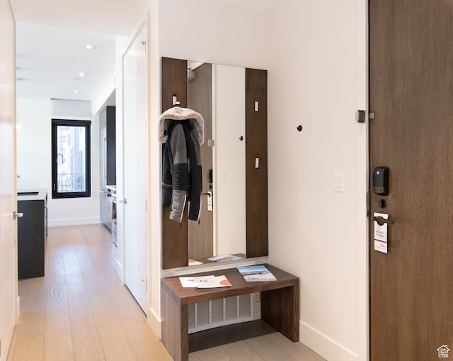 2431 W High Mountain Rd Unit 504, Park City, UT 84098 - corridor featuring light wood-style floors