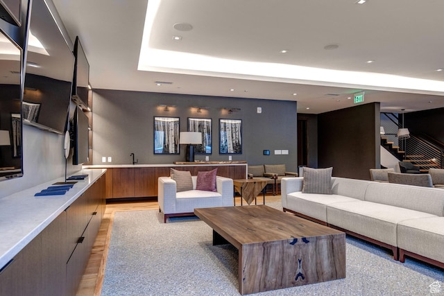 2431 W High Mountain Rd Unit 504, Park City, UT 84098 - common area with stairway and recessed lighting