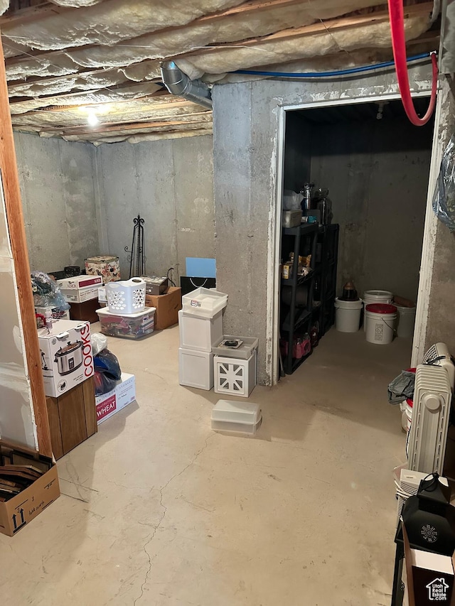 12413 S Andreas St W, Riverton, UT 84065 - view of unfinished below grade area