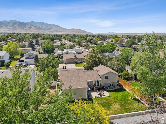 3573 S Deann Dr W, West Valley City, UT 84128 - aerial view of residential area with a mountainous background