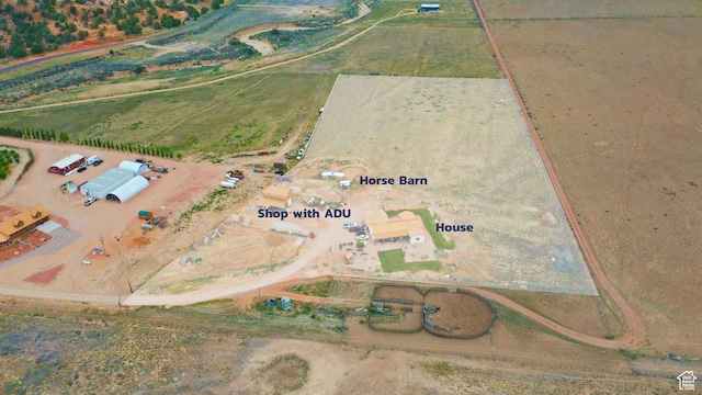7395 N Johnson Canyon Rd, Kanab, UT 84741 - aerial view of property and surrounding area
