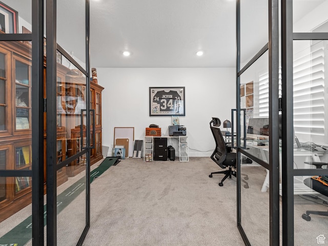 627 S Meade St, Mapleton, UT 84664 - office space with carpet and recessed lighting