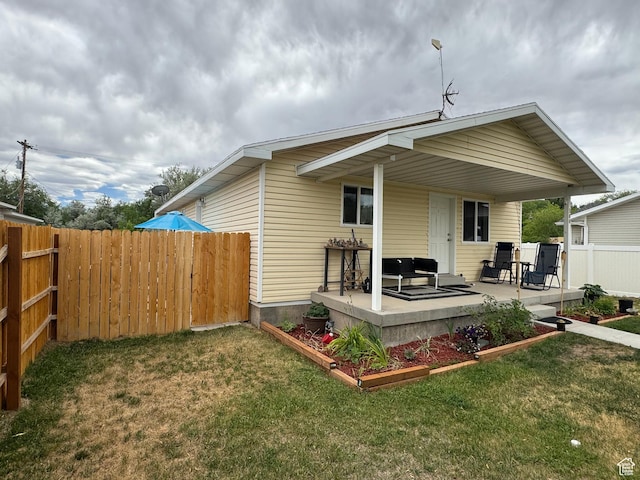 580 E Main St, Myton, UT 84052 - back of property