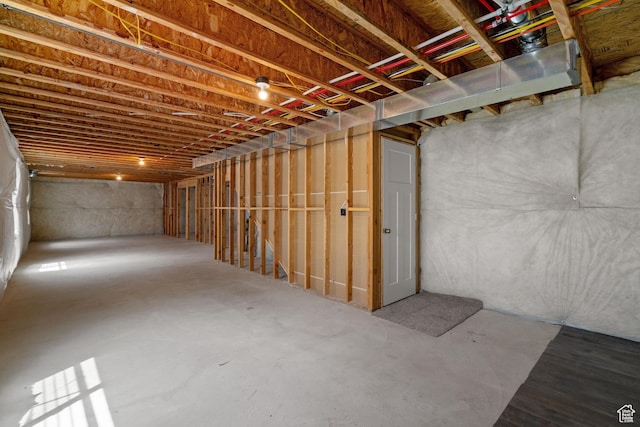 18605 N 6000 W, Riverside, UT 84334 - view of unfinished basement