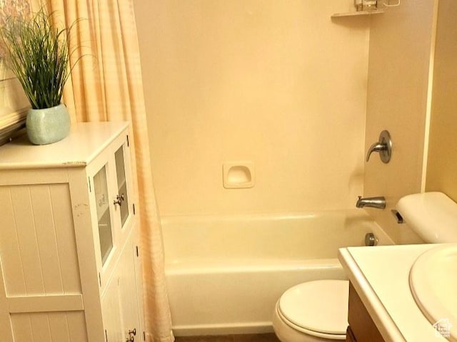 1751 E Canary Way, Eagle Mountain, UT 84005 - full bathroom featuring vanity and washtub / shower combination