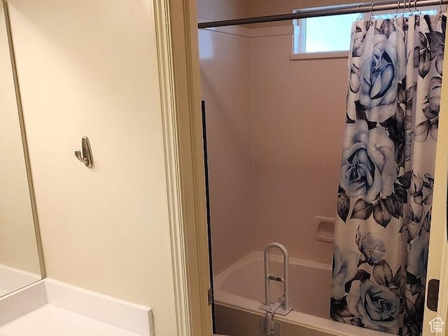 1751 E Canary Way, Eagle Mountain, UT 84005 - full bath featuring shower / tub combo with curtain