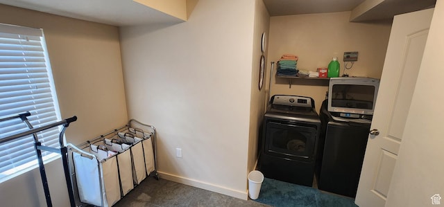 1751 E Canary Way, Eagle Mountain, UT 84005 - laundry room featuring washing machine and dryer and baseboards