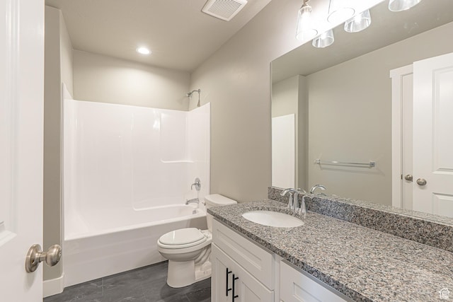 2206 S 1120 W Unit 65, Nibley, UT 84321 - bathroom featuring vanity, shower / tub combination, and recessed lighting