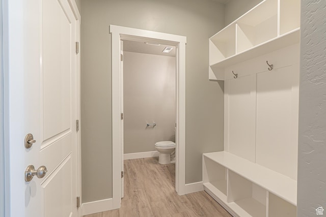 2206 S 1120 W Unit 65, Nibley, UT 84321 - mudroom featuring light wood finished floors and baseboards