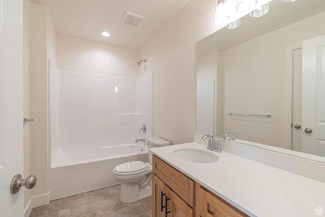 2214 S 1120 W Unit 67, Nibley, UT 84321 - bathroom featuring vanity, shower / bath combination, and recessed lighting